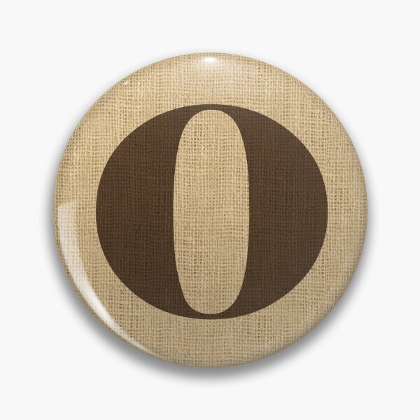 Item preview, Monogram Burlap Initial O designed and sold by Elsy's Art.