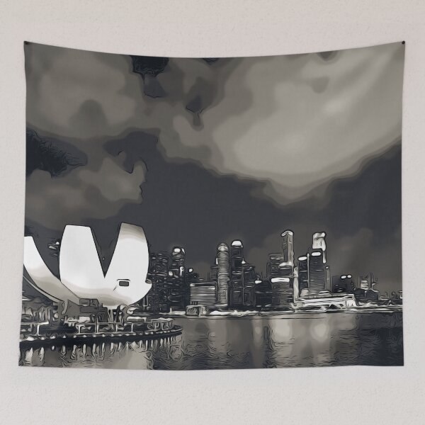 Item preview, Singapore Skyline 2020 designed and sold by guoshengz.