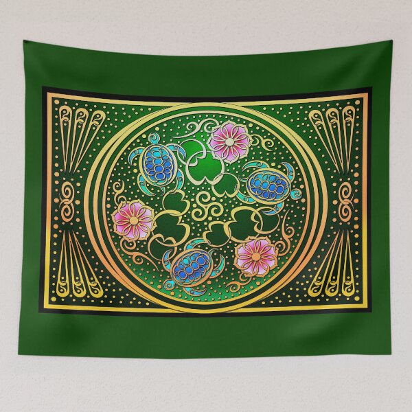 Item preview, Dancing Turtle Pond Mandala designed and sold by Dana Kester-McCabe.