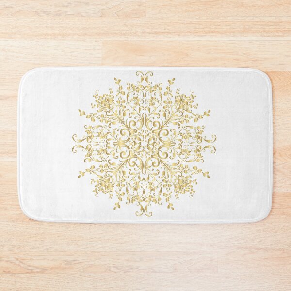 Item preview, Floral Folk Art- Mandala Alpana designed and sold by Artcapturingart.