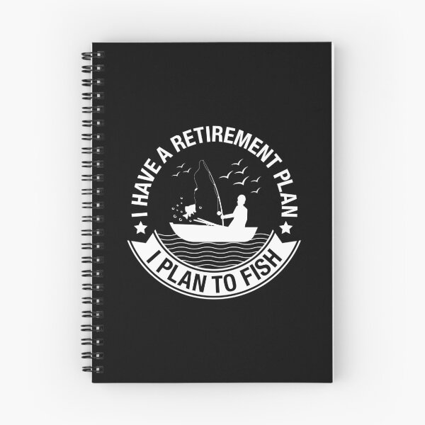 Item preview, Retirement Plan Fishing designed and sold by LuckyFoxDesigns.