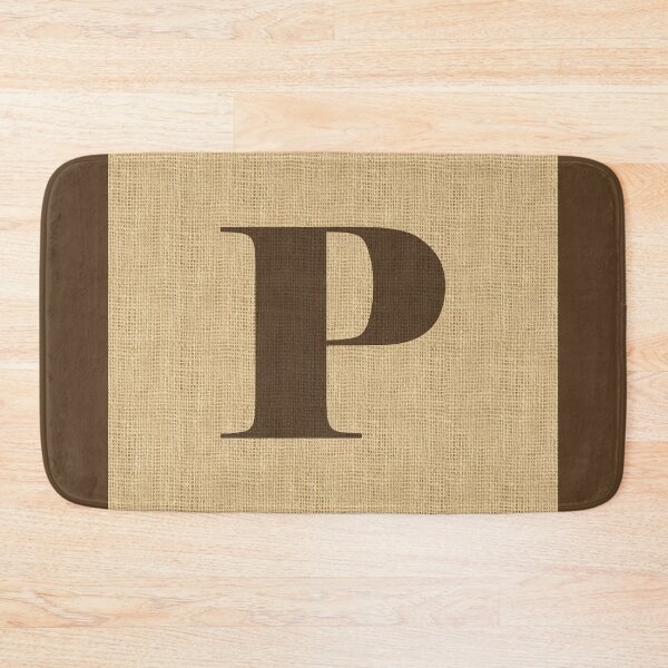 Item preview, Monogram Burlap Initial P designed and sold by Elsy's Art.