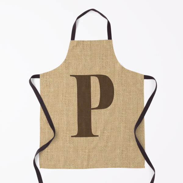 Item preview, Monogram Burlap Initial P designed and sold by Elsy's Art.