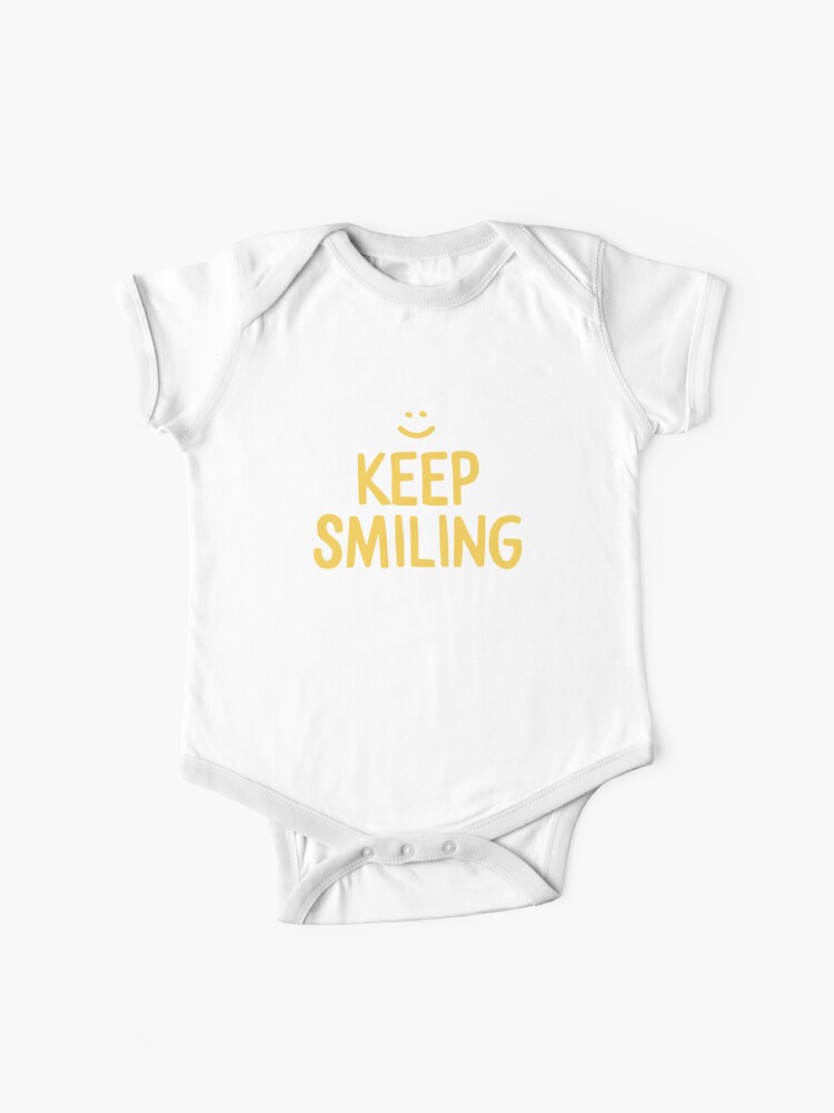 Body Bebe Gardez Le Sourire Citation De Bonheur Jaune Par Blueskywhimsy Redbubble Body Bebe Gardez Le Sourire Citation De Bonheur Jaune Par Blueskywhimsy Redbubble