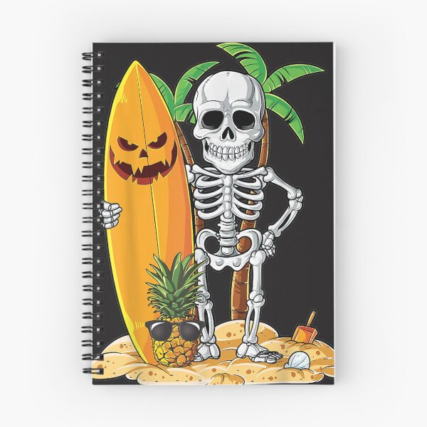 Item preview, Skeleton Surfing Halloween Gifts Hawaii designed and sold by harolhaw.