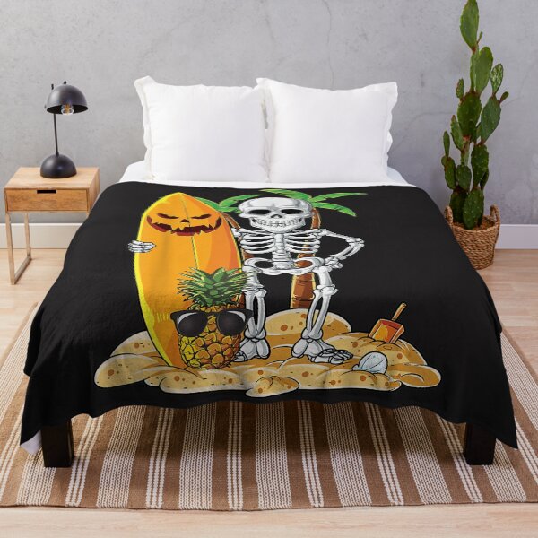 Item preview, Skeleton Surfing Halloween Gifts Hawaii designed and sold by harolhaw.