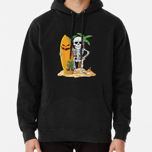 Skeleton skateboarding online hoodie