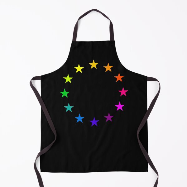Item preview, EU stars in rainbow colors Europe designed and sold by GeogDesigns.