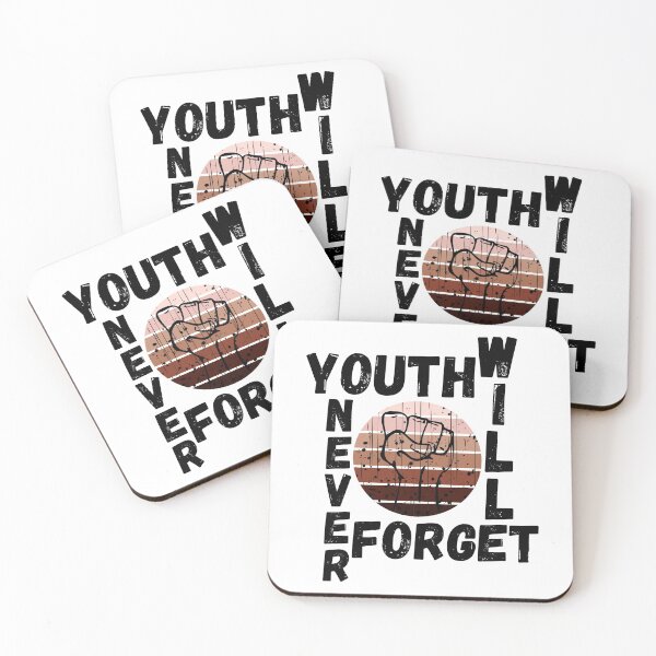 Item preview, Youth will never Forget, We will remember every social/racial injustice, We will protest, We are not alone and together we'll Rise designed and sold by SAVWIS.