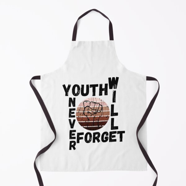 Item preview, Youth will never Forget, We will remember every social/racial injustice, We will protest, We are not alone and together we'll Rise designed and sold by SAVWIS.