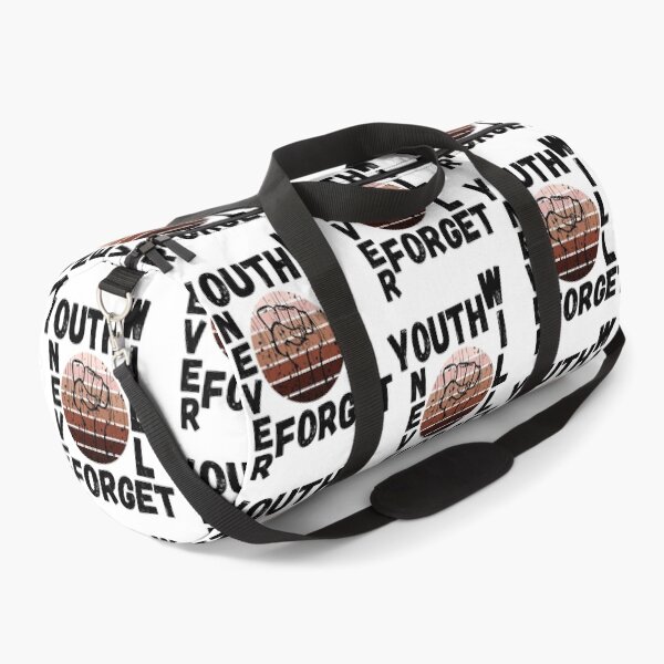 Item preview, Youth will never Forget, We will remember every social/racial injustice, We will protest, We are not alone and together we'll Rise designed and sold by SAVWIS.