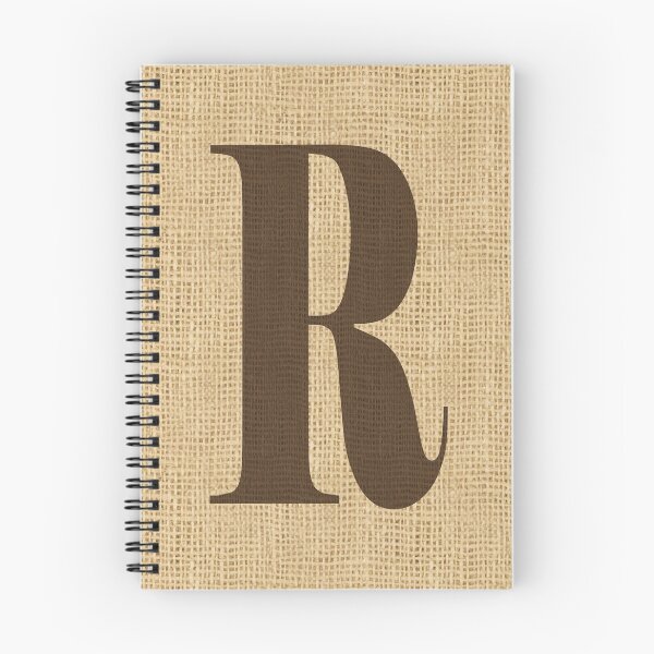 Item preview, Monogram Burlap Initial R designed and sold by Elsy's Art.