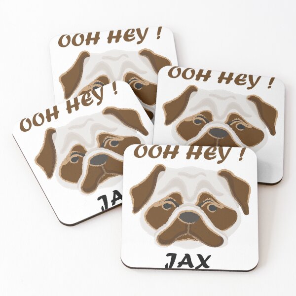 Item preview, OOH HEY JAX ! WE LOVE JACX ! PUPPY LOVERS GIFT designed and sold by TheAwesomeMiro.