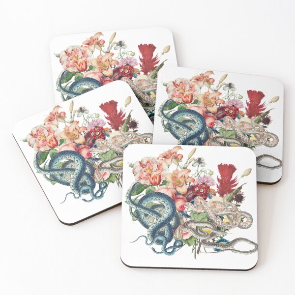 Item preview, Flores y serpientes designed and sold by Grace Moyer.