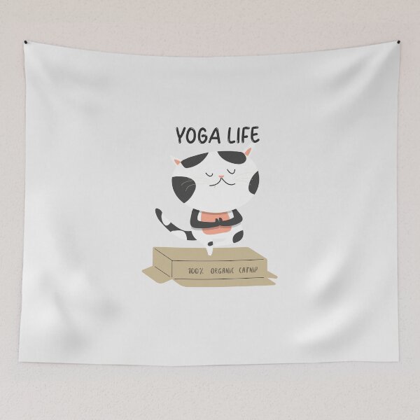 Item preview, Cat Yoga Life designed and sold by foxxyapparel.