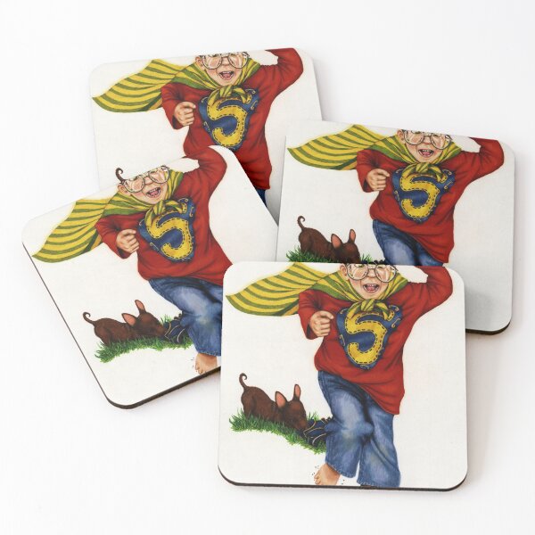 Item preview, Super Boy with Glasses and Cape Dog Design designed and sold by IndyOnly.