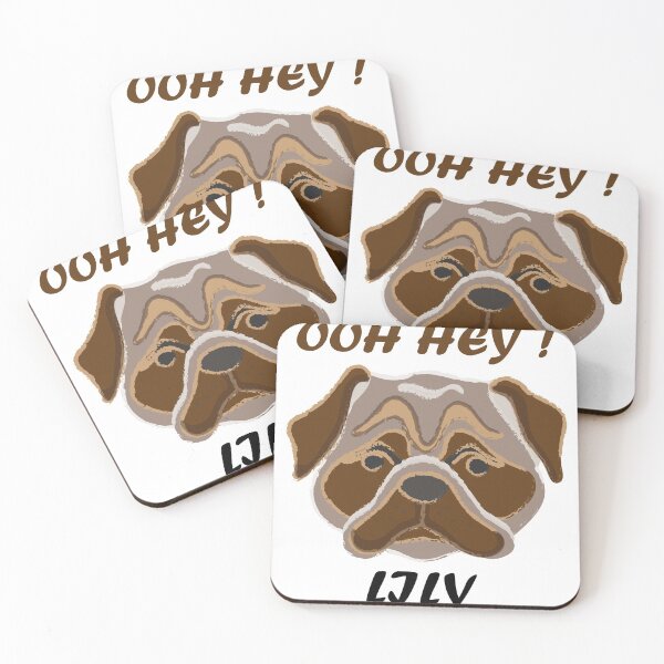 Item preview, OOH HEY LILY ! WE LOVE LILY ! PUPPY LOVERS GIFT designed and sold by TheAwesomeMiro.