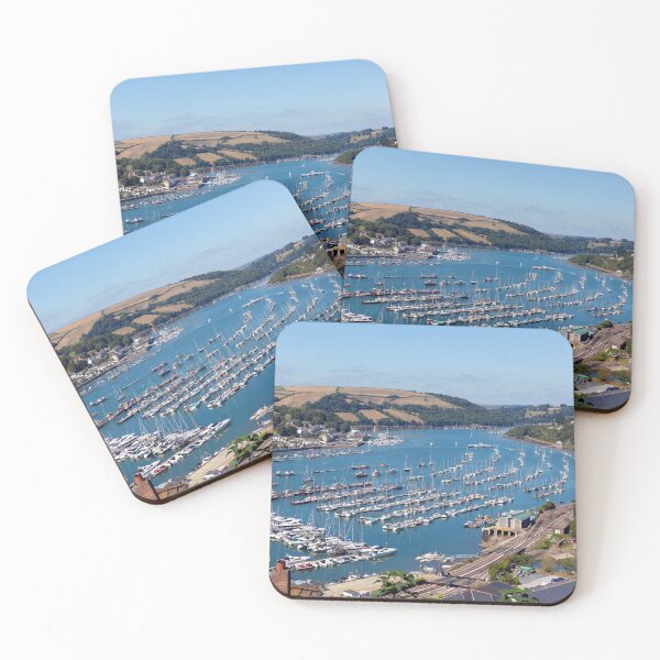 Item preview, Boats and Yachts Moored on the River Dart Devon designed and sold by acceleratorhams.