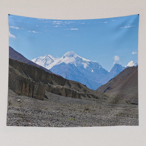 Item preview, Himalayan Mountain Snowy Peaks Clouds Snow Landscape, Himalaya designed and sold by worldways.