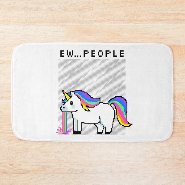 Item preview, Funny Unicorn Vomiting Rainbow Ew...People designed and sold by SobaWaveStudio.