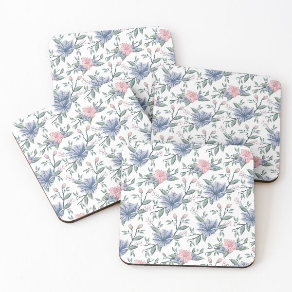 Item preview, Tropic floral pattern designed and sold by CreativeNewDesigns.