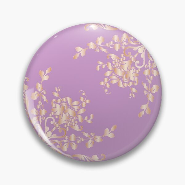 Item preview, Pastel Floral Folk Art-Pastel Purple Alpana designed and sold by Artcapturingart.