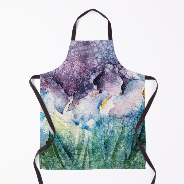 Item preview, BEAUTY OF IRIS FLORAL WATERCOLOR PATTERN designed and sold by Angelinas.