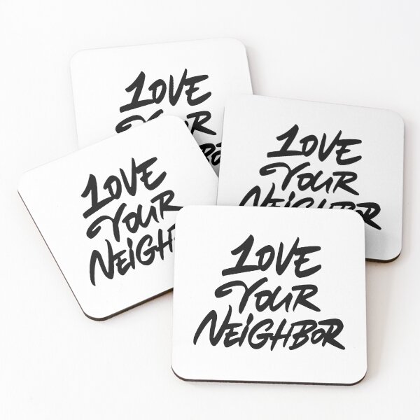 Item preview, Love your neighbor designed and sold by Zagach Letters.