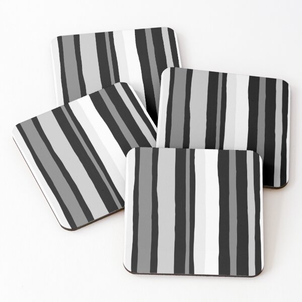 Item preview, Striped black and white pattern designed and sold by marina63.