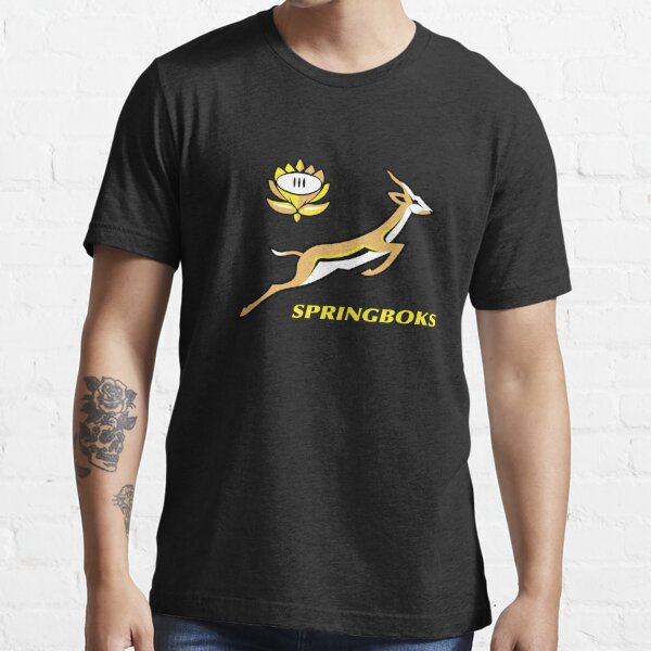 South African Flag Sa Rugby Bokke Springboks South Africa Essential T Shirt For Sale By 5435