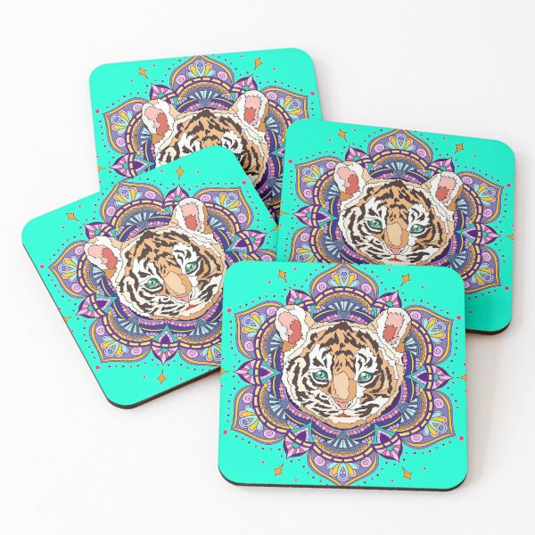 Item preview, Drawing mandala tiger designed and sold by Ibrahimm12.