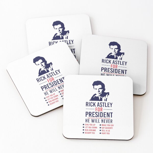 Artikelvorschau, Rick Astley für den Präsidenten entworfen und verkauft von AmericaDesigns.