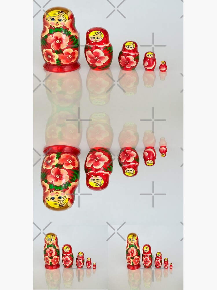 Russian Matryoshka Dolls by ZinaStromberg