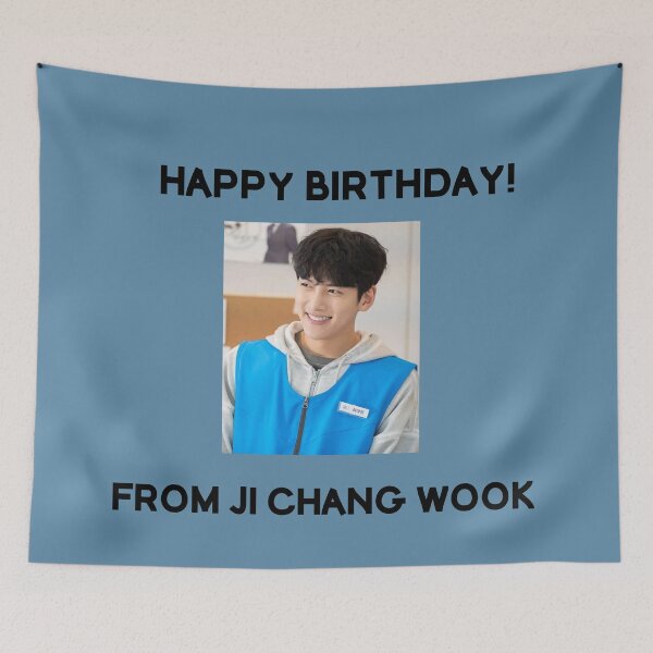Item preview, Happy Birthday From Ji Chang Wook  designed and sold by kpopkdramamerch.