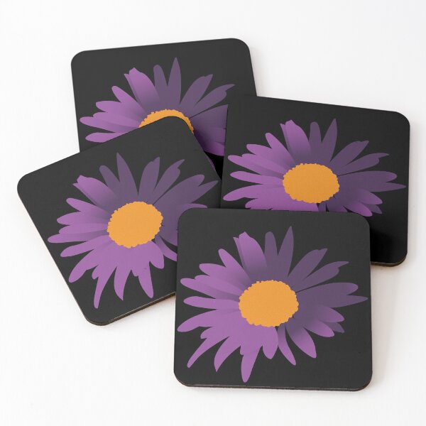 Item preview, Purple sunflower on black onyx stone color designed and sold by NiB-Tshirts.