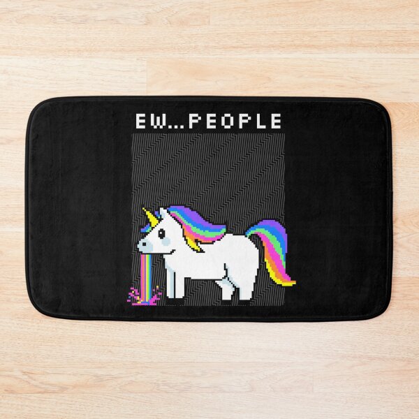Item preview, Funny Unicorn Vomiting Rainbow Ew...People designed and sold by SobaWaveStudio.