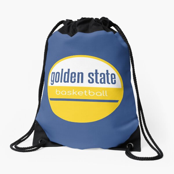 golden state warriors drawstring bag