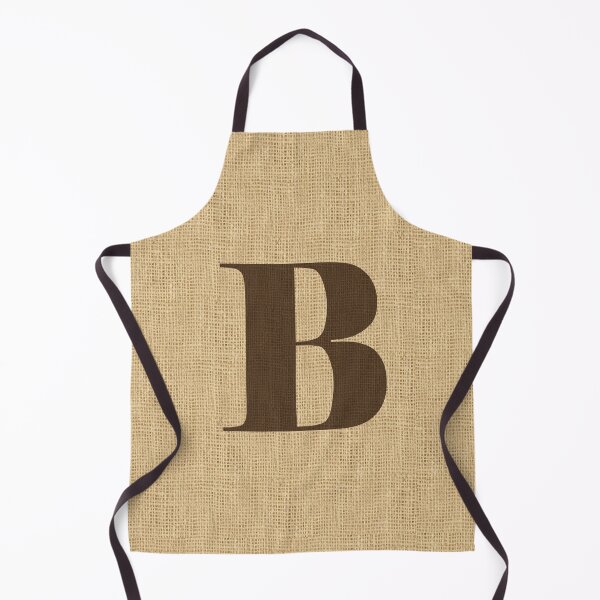 Artikelvorschau, Monogramm-Sackleinen-Initiale B entworfen und verkauft von Elsy's Art.
