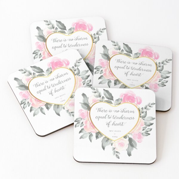 Item preview, No Charm Equal To Tenderness - Jane Austen Emma Quote Heart designed and sold by RecklessRosey.
