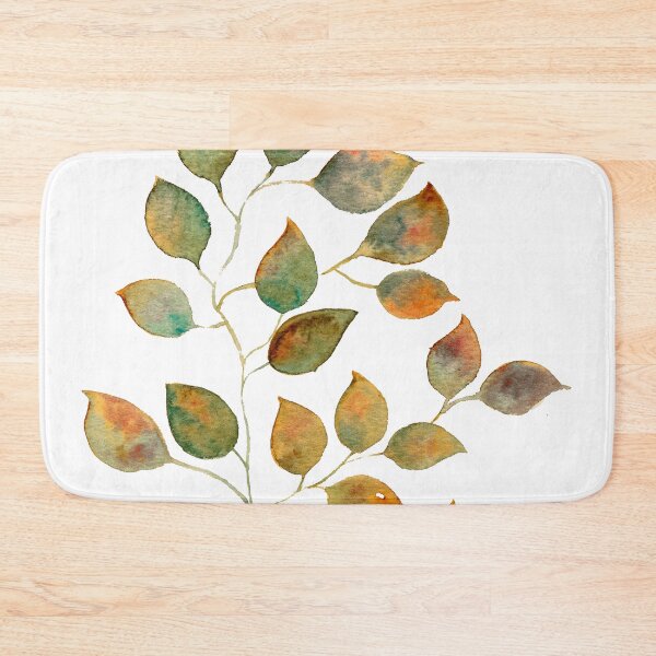 Item preview, Watercolour autumn leaves  designed and sold by María Casas Watercolour Designs.