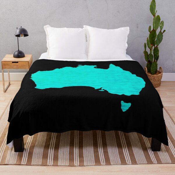 Item preview, Australian Ocean map designed and sold by Groovysheck.
