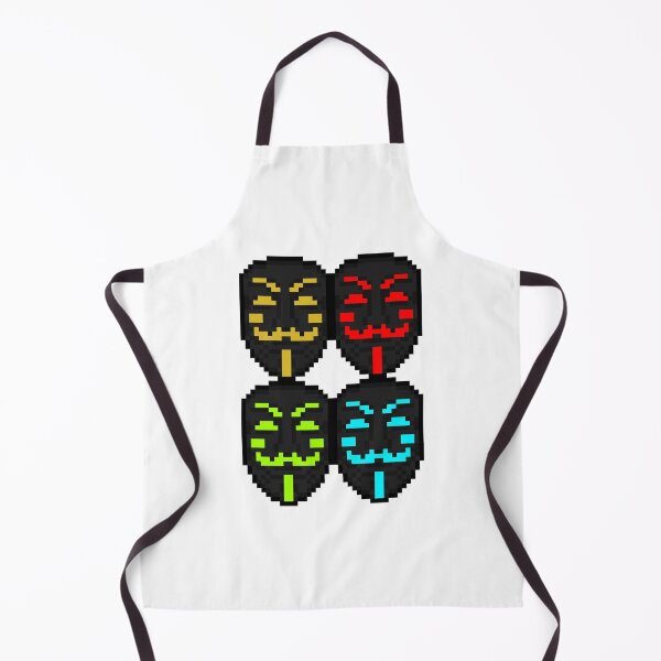 Item preview, Black Colorful anonymous designed and sold by AnonymousMerch.