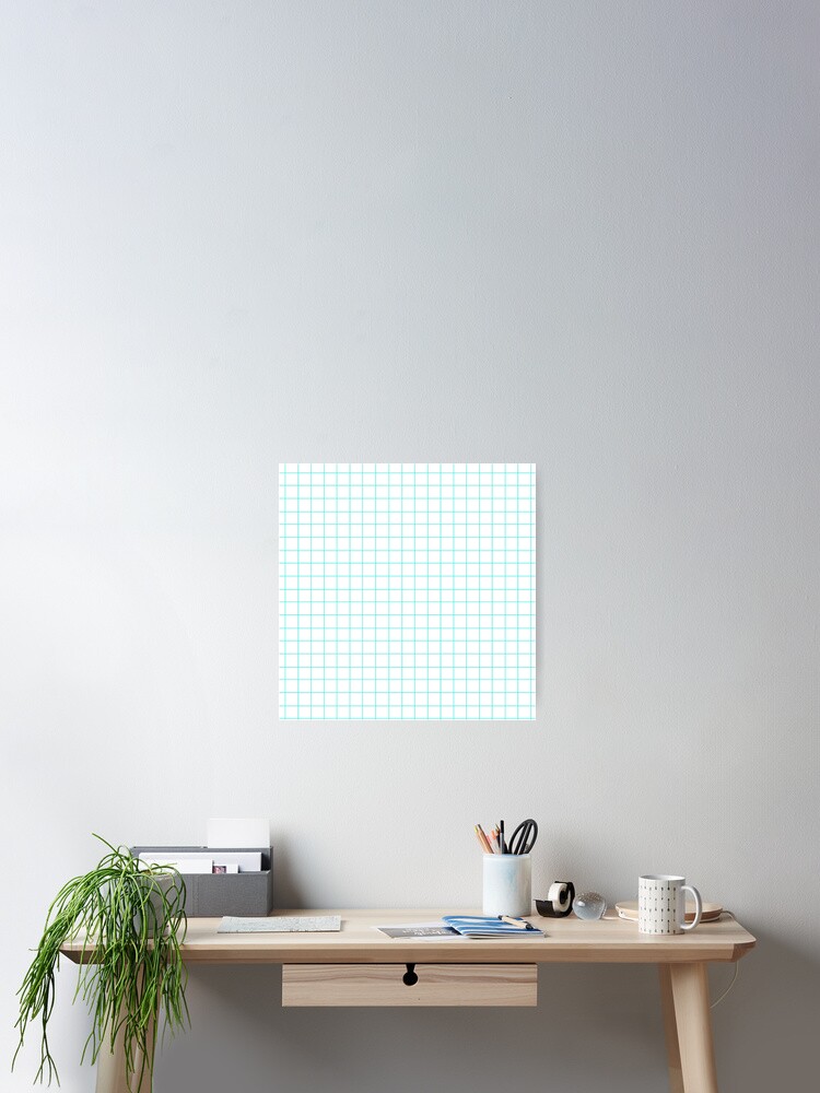 Thumbnail 2 of 3, Poster, checkered pattern designed and sold by GabiMl.