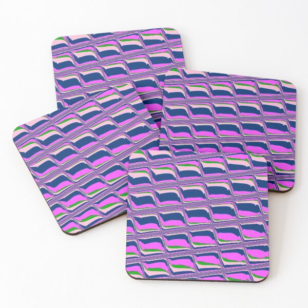 Item preview, Thaidye Tiles rosa y verde designed and sold by TH4Designs.