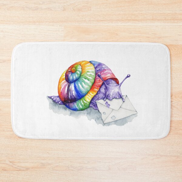 Item preview, Rainbow Snail Mail  designed and sold by Katy Jones.