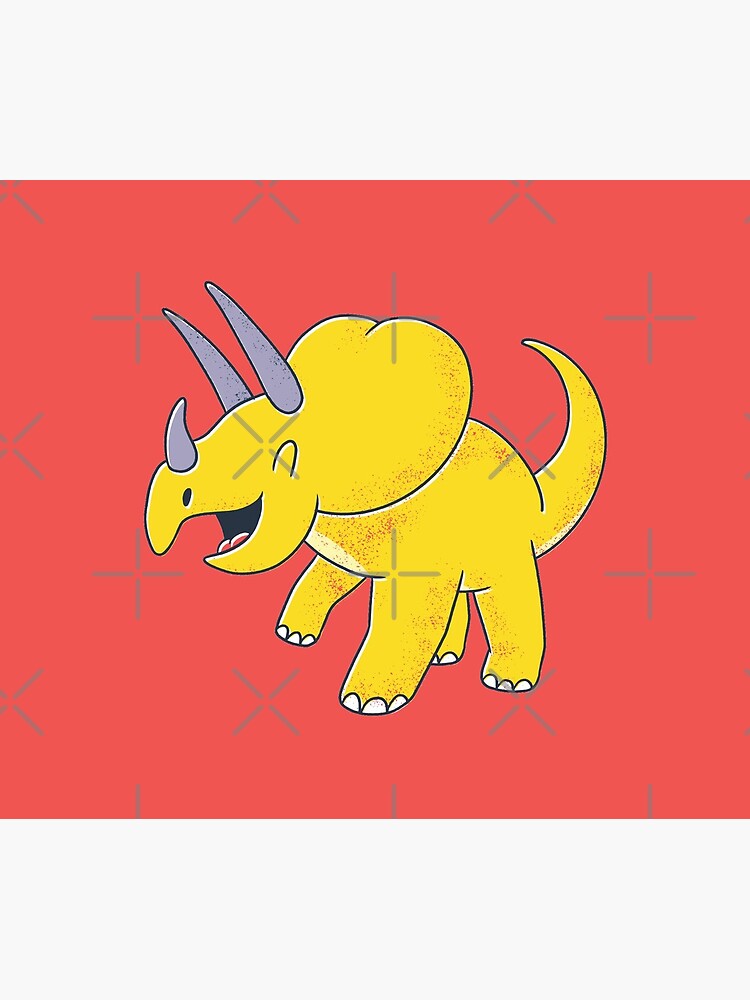 CUTE TRICERATOPS DESIGN by m7md454