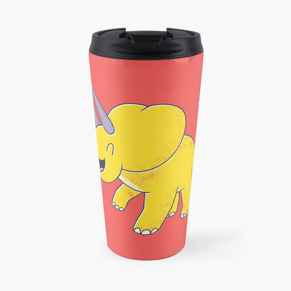 CUTE TRICERATOPS DESIGN Travel Mug
