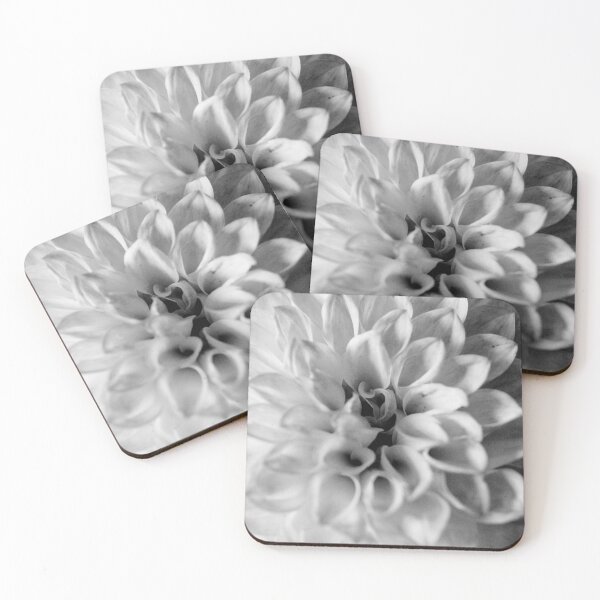 Item preview, flower close up - black/white - six designed and sold by greatnorris.