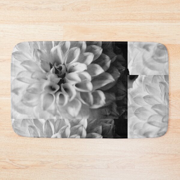 Item preview, flower close up - black/white - six designed and sold by greatnorris.