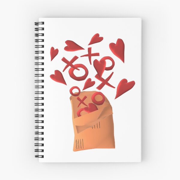 Item preview, Send Love. Happy Snail Mail Envelope with Hearts, X's and O's. (White Background) designed and sold by ArtByLM.